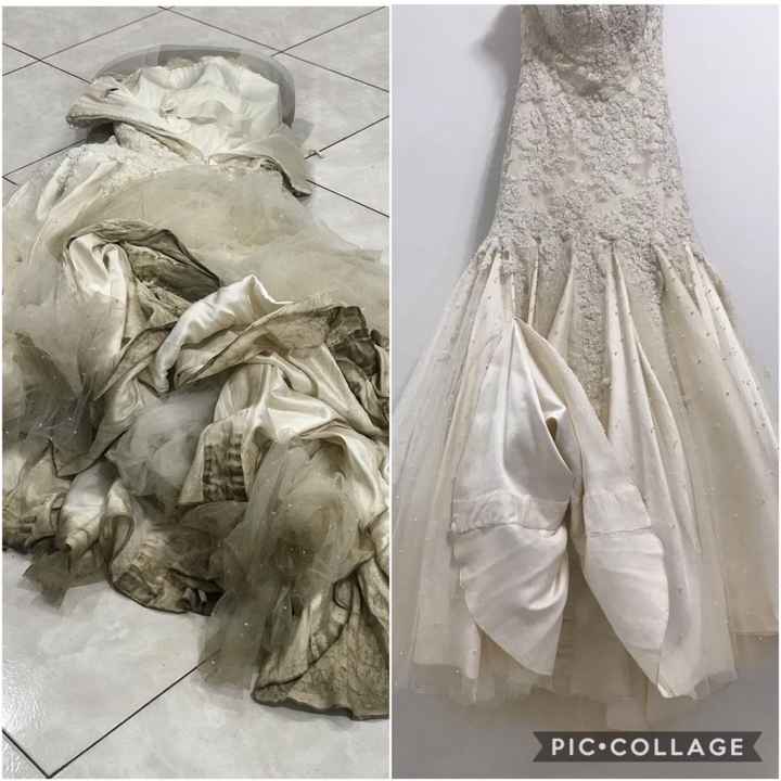 Onde lavar o vestido de noiva? - 1