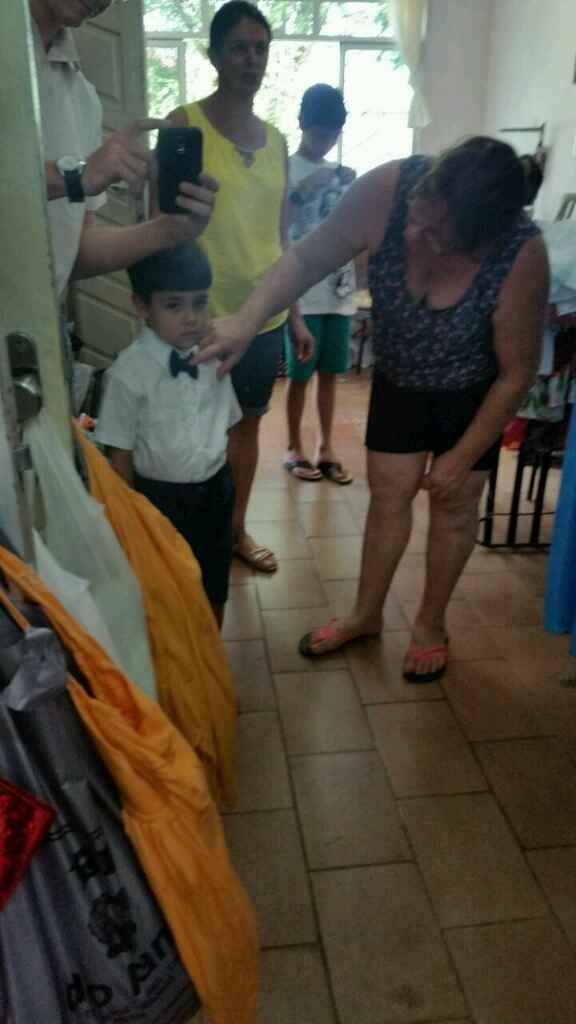 Primeira prova da roupa dos pajens - 5