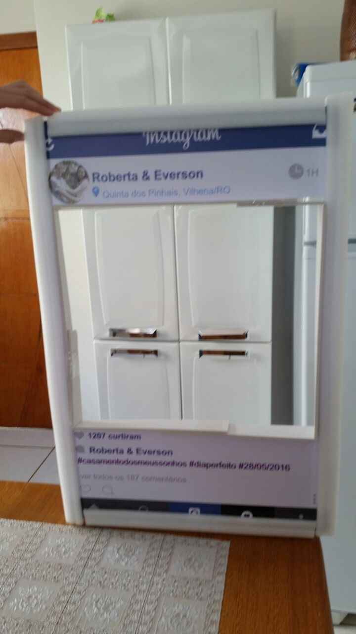 placa instagram
