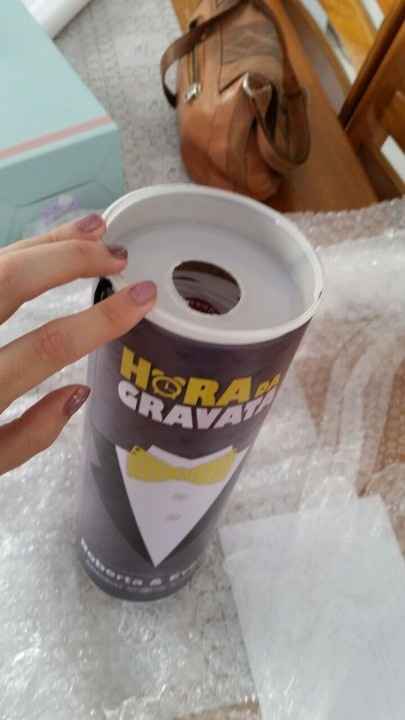 Cofre 'hora da gravata'