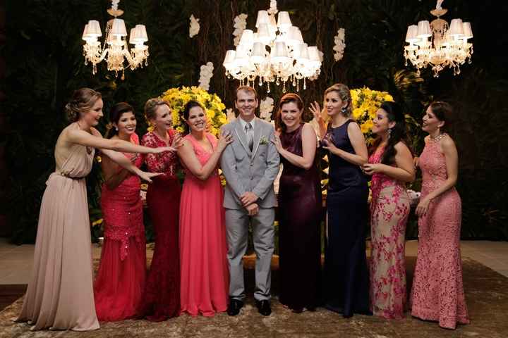 Vestido das madrinhas