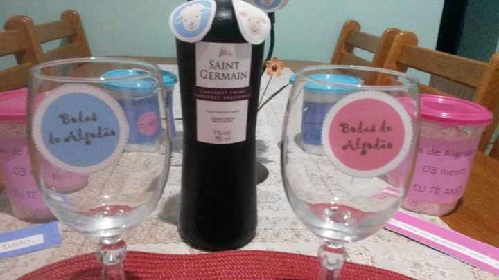 Taças de vinho (super fofos)