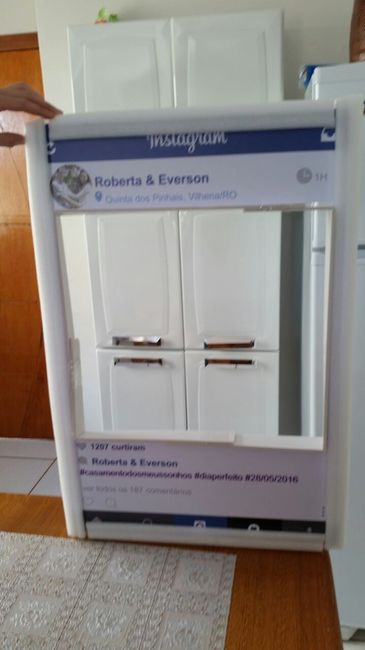 placa instagram