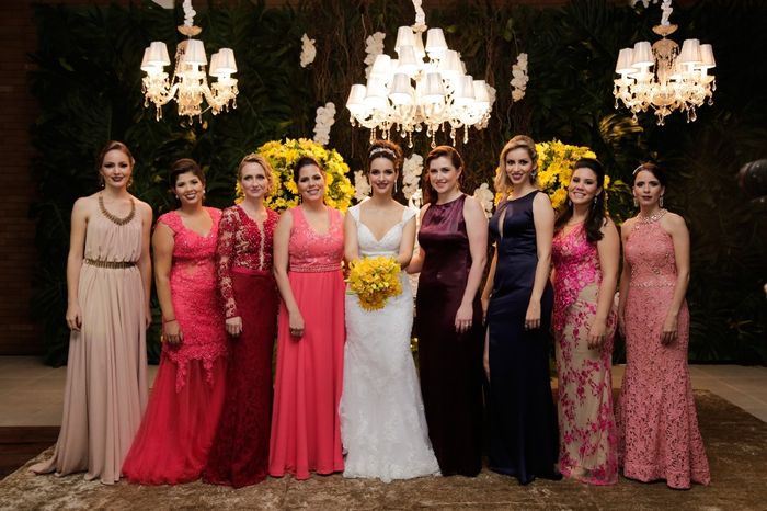 Vestido das madrinhas