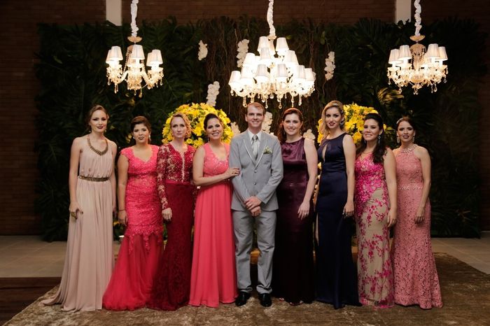 Vestido das madrinhas