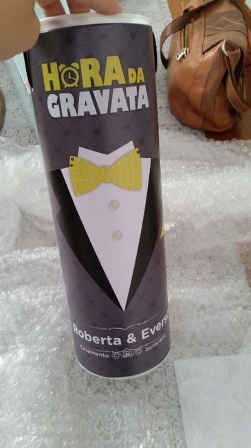 Cofre 'hora da gravata'