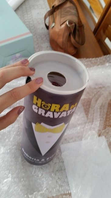 Cofre 'hora da gravata'
