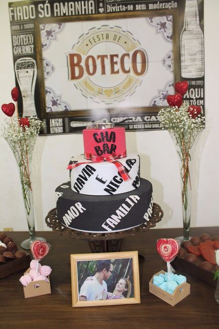 mesa do bolo 