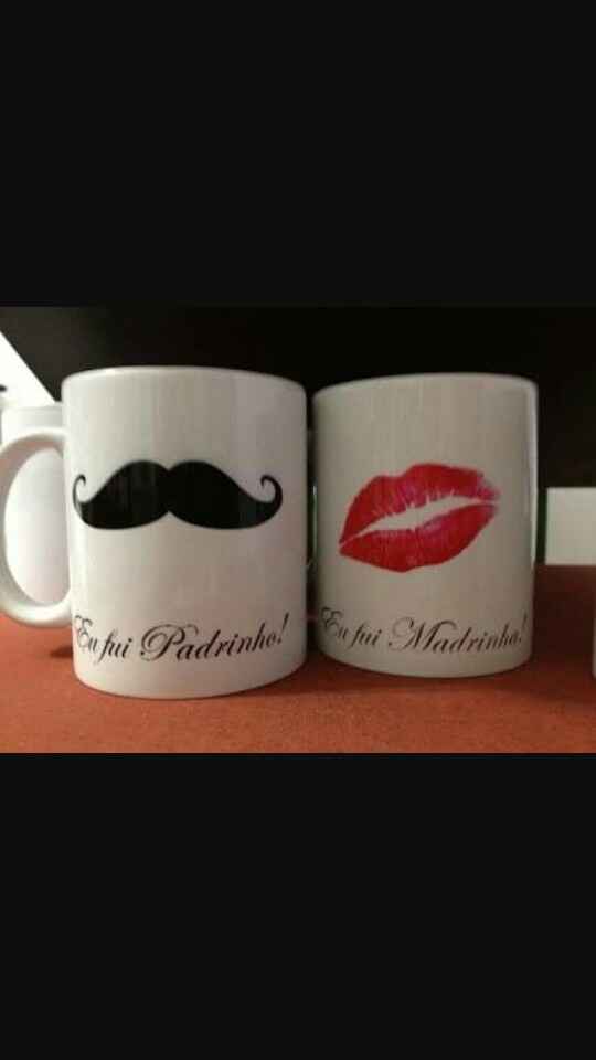 Lembrancinhas dos padrinhos - 2