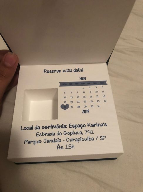 Hoje chegou o convite dos padrinhos! #vem ver - 3
