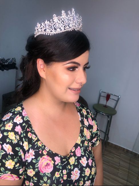 Teste de Maquiagem e penteado - 2