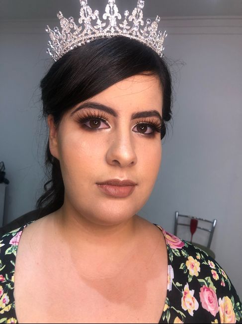 Teste de Maquiagem e penteado - 4