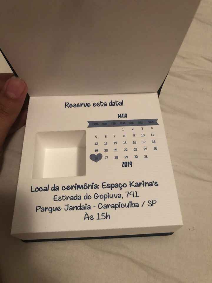 Hoje chegou o convite dos padrinhos! #vem ver - 3