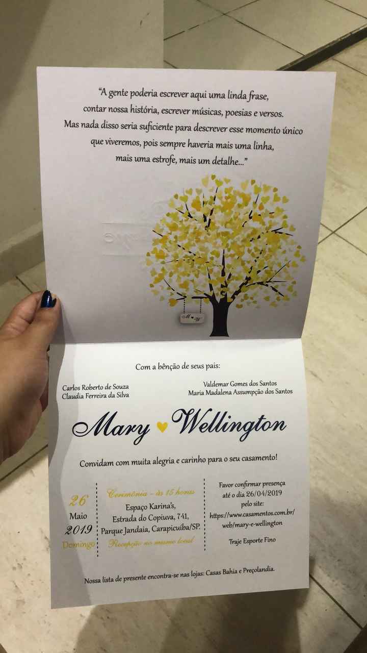 Chegaram meus convites *—* - 3