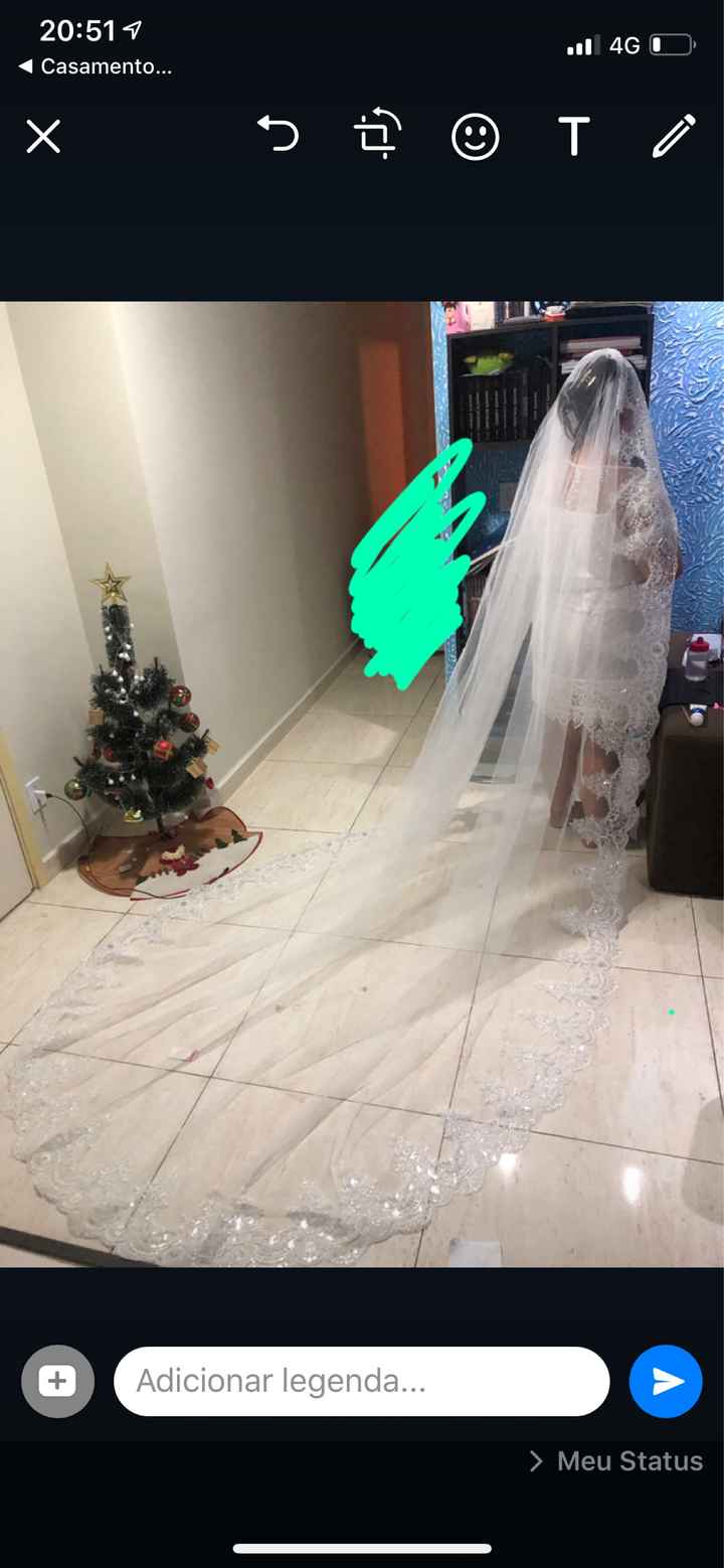 chegooou meu Véu do aliexpress - 1