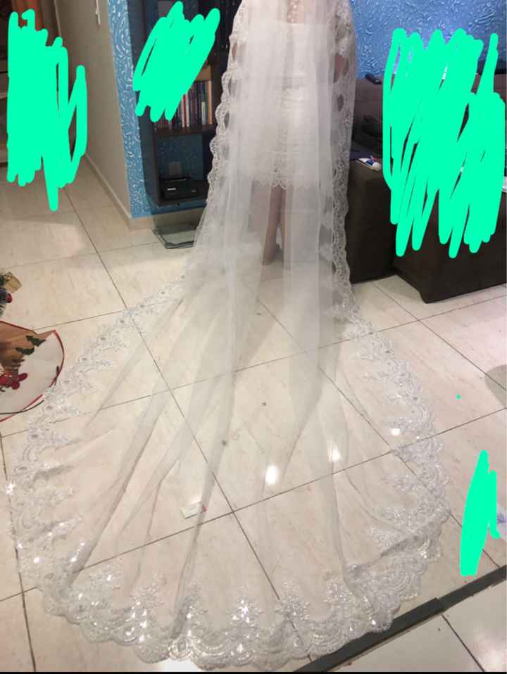 chegooou meu Véu do aliexpress - 2