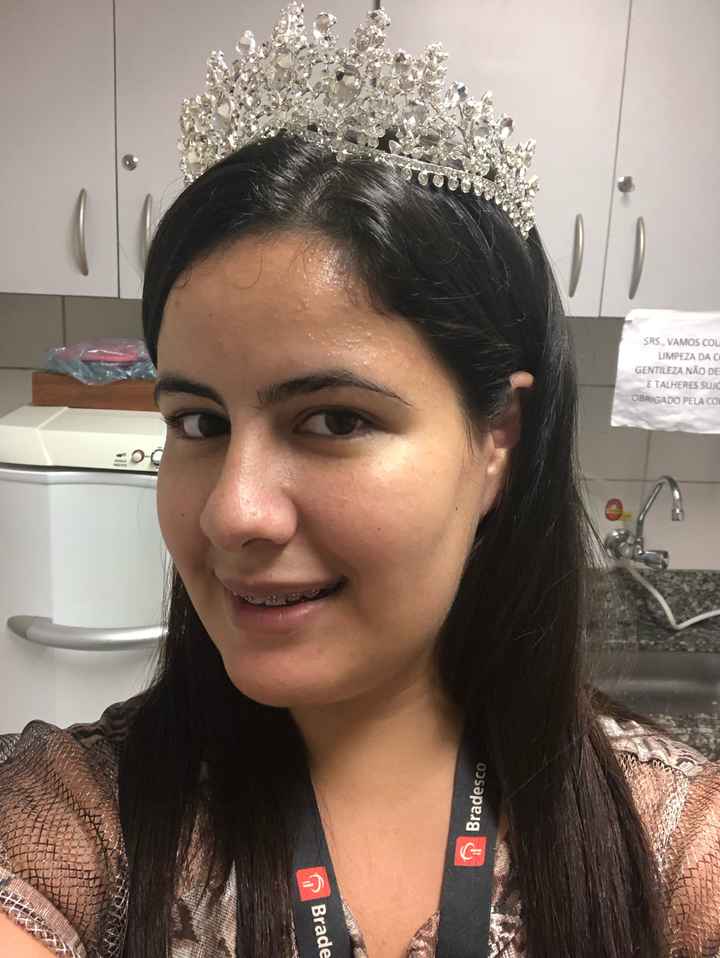 Chegou minha coroa do Aliexpress - 2