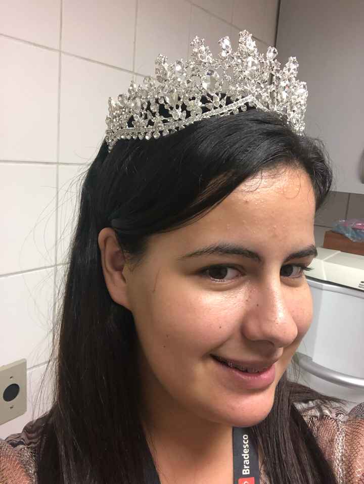 Chegou minha coroa do Aliexpress - 3