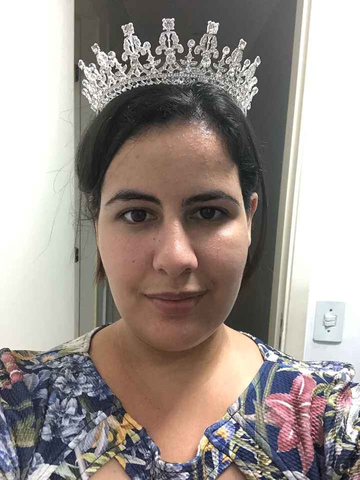 Chegou minha 2ª coroa do Aliexpress - 1