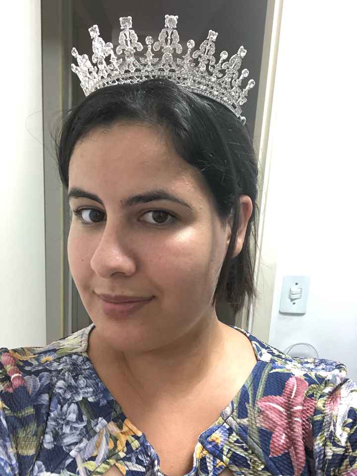 Chegou minha 2ª coroa do Aliexpress - 2