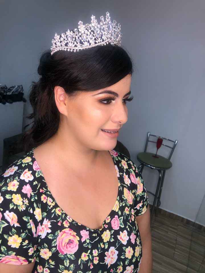 Teste de Maquiagem e penteado - 2