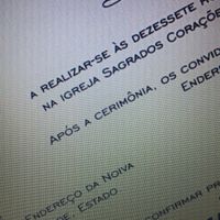 Fonte convite - 1