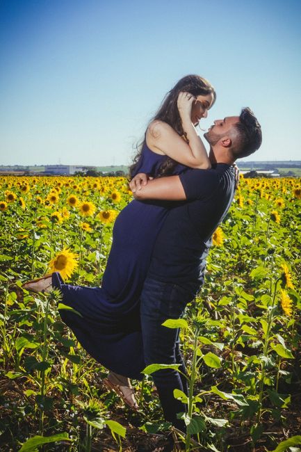 Primeiro ensaio pré wedding 🌻❤️ 5