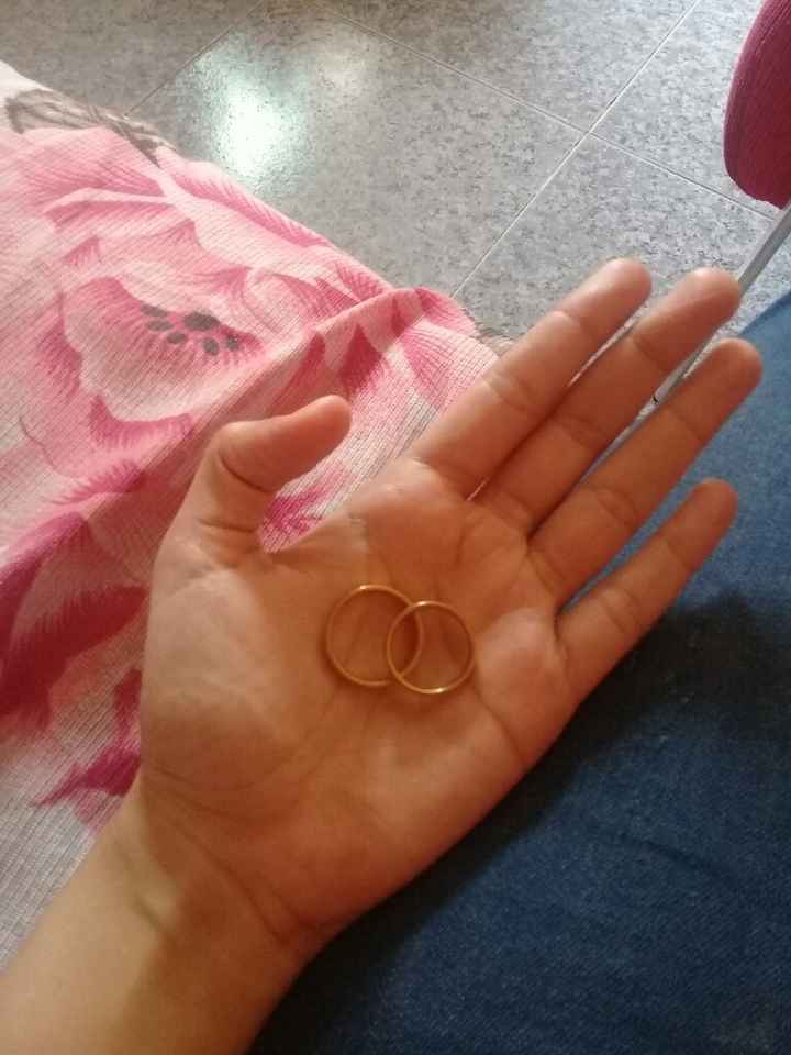 Ganhamos as alianças em um sorteio do Instagram - 2