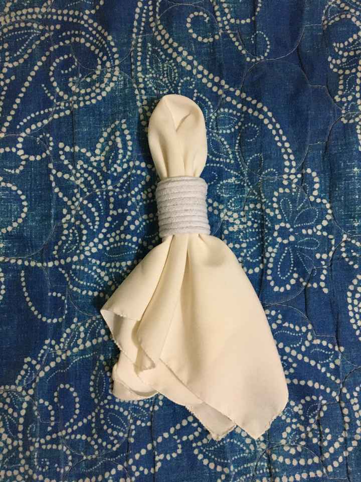 Porta guardanapos para casamento estilo rústico  #dúvida - 4