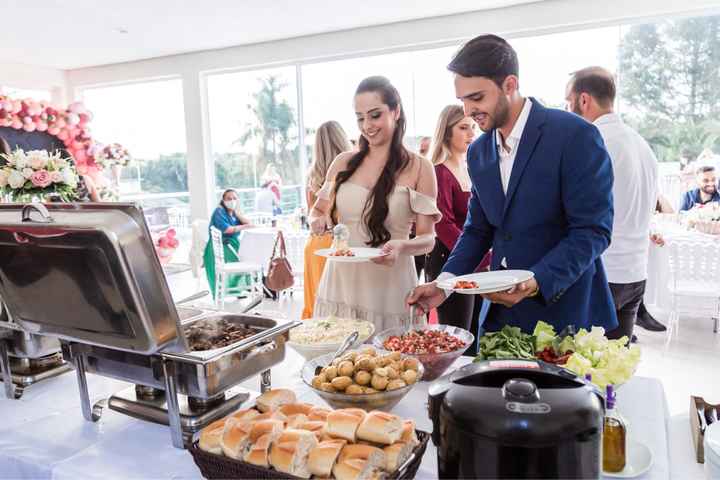 Buffet do meu Home Weeding 😋 - 1