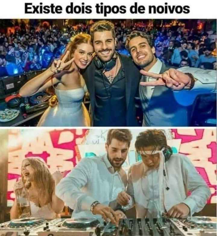 Tipos de noivos na festa - 1