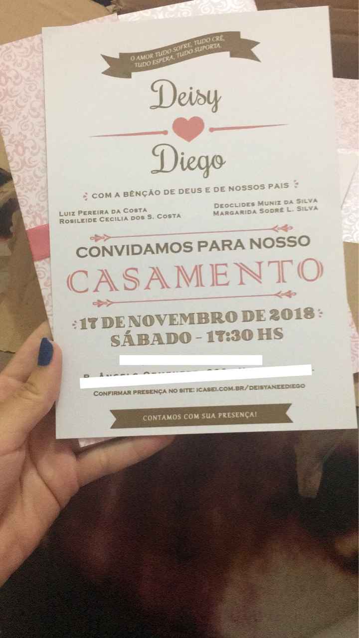 Alguém aqui já comprou convite pela divinusconvites? - 2