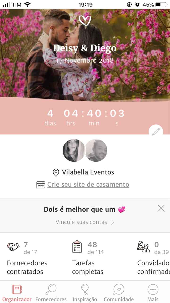 faltam 4 dias 😱❤️ - 1