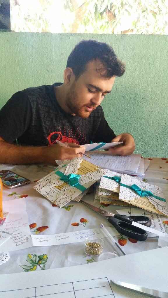 Meu convite de casamento 😍😍😍 - 3
