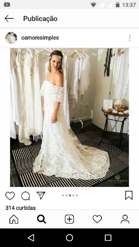 Vestido de noiva - 1