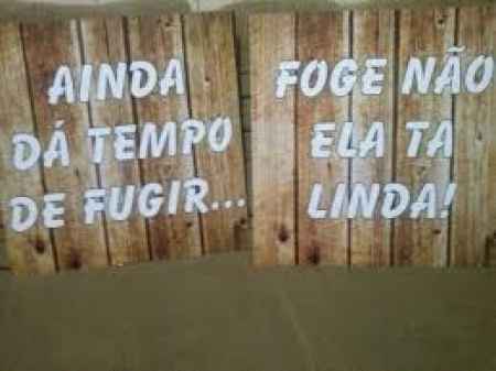 Placas para entrada na cerimônia, onde comprar?