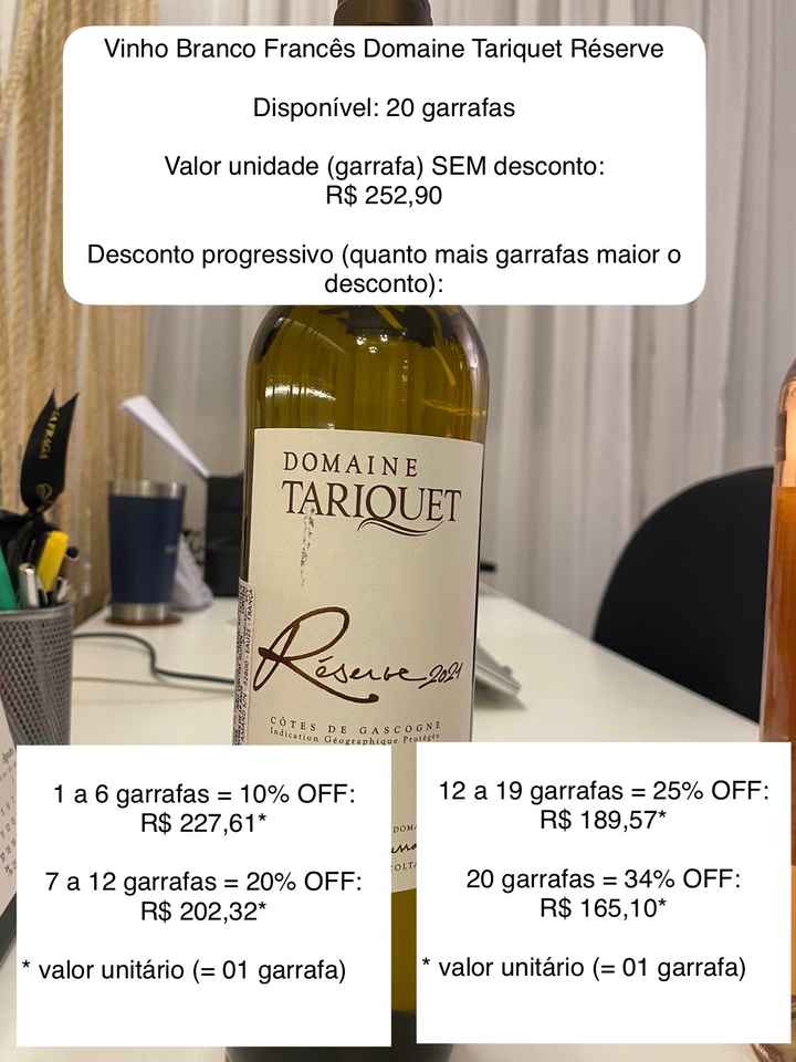 Vender os vinhos restantes do casamento - São Paulo/sp - 3