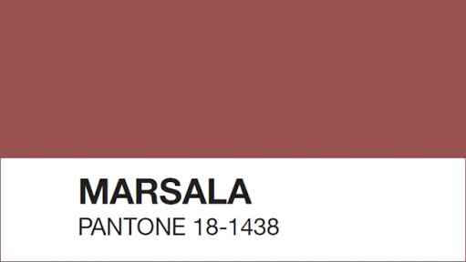 Cor marsala - 2