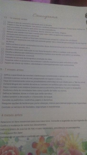 Agenda da noiva! #vemver! - 5