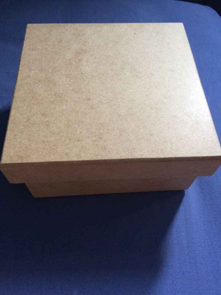 caixa de MDF cru