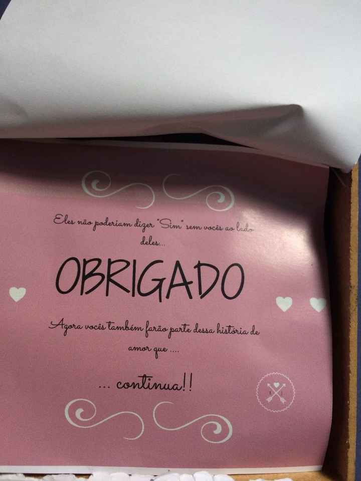 ... agradecimento