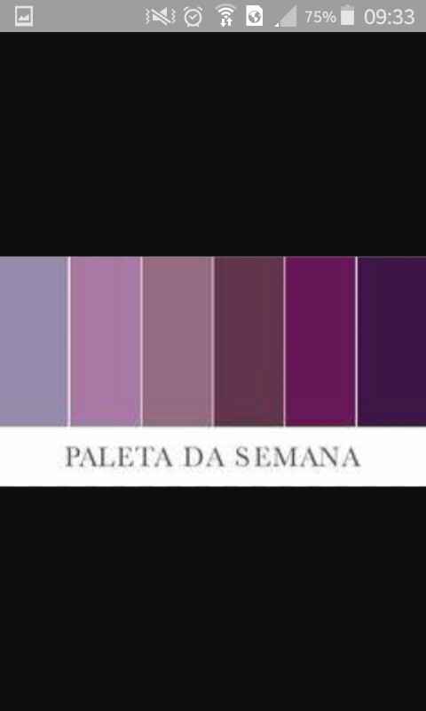 Minha paleta de cores - 1