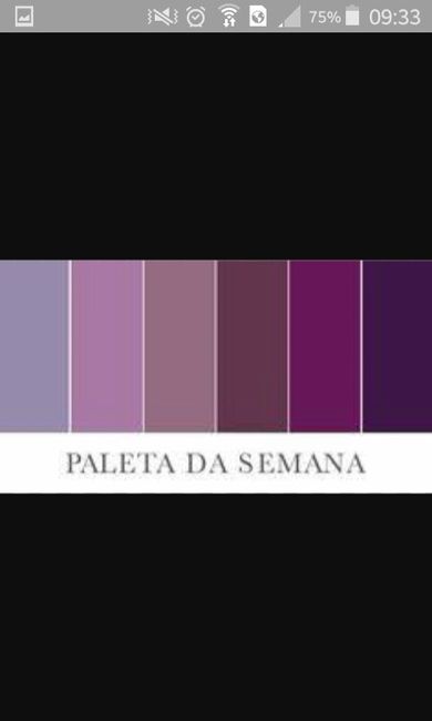 Minha paleta de cores - 1