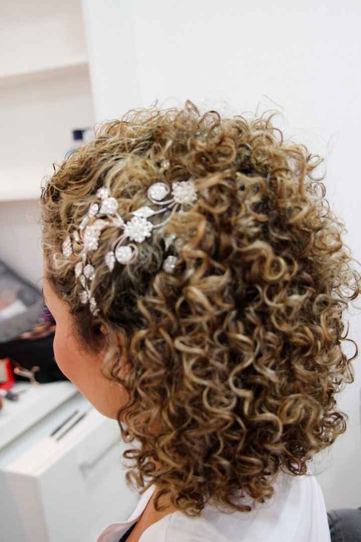 Penteado Cabelo curto Cacheado