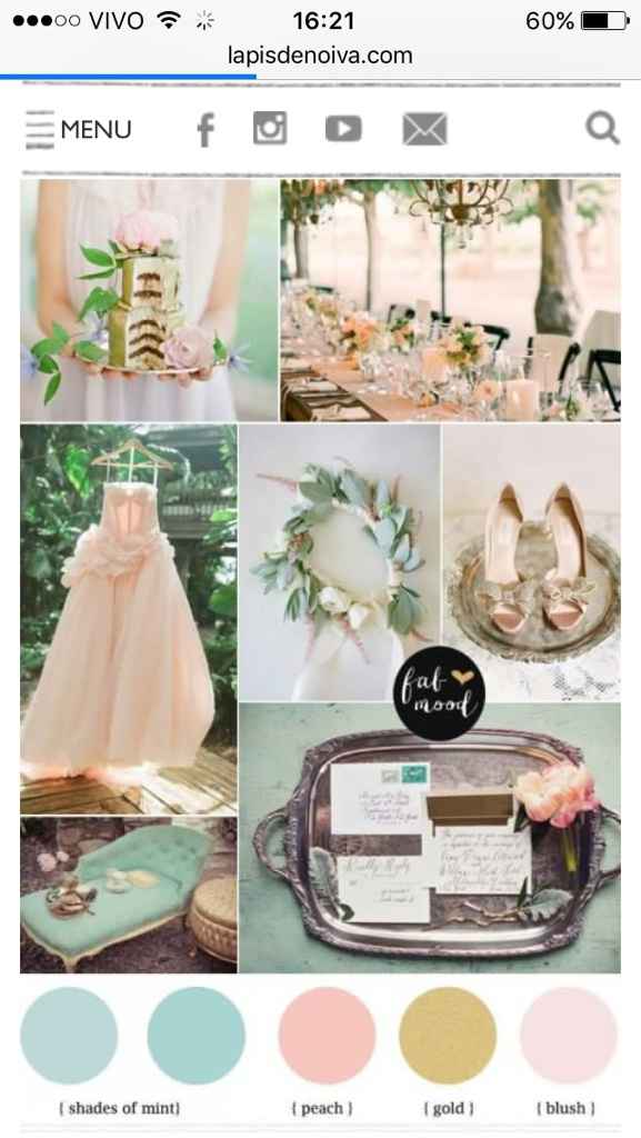 Cor do casamento - 1