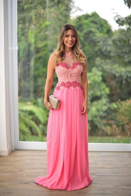 Vetido Lindo Rosa