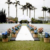 decoração do jardim
