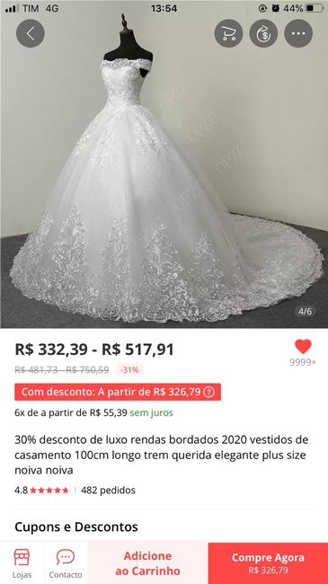 Vestido de noiva barato - 4