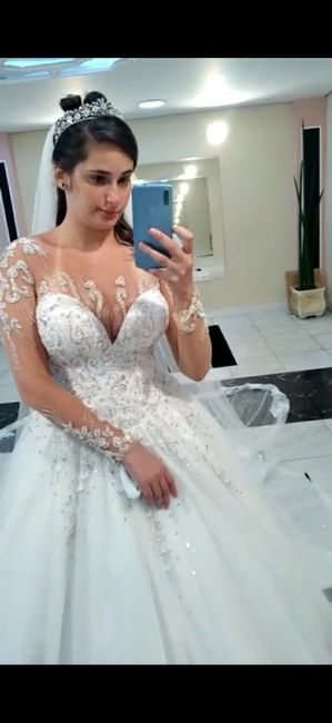 meu vestido de noivaaaaaa - 1