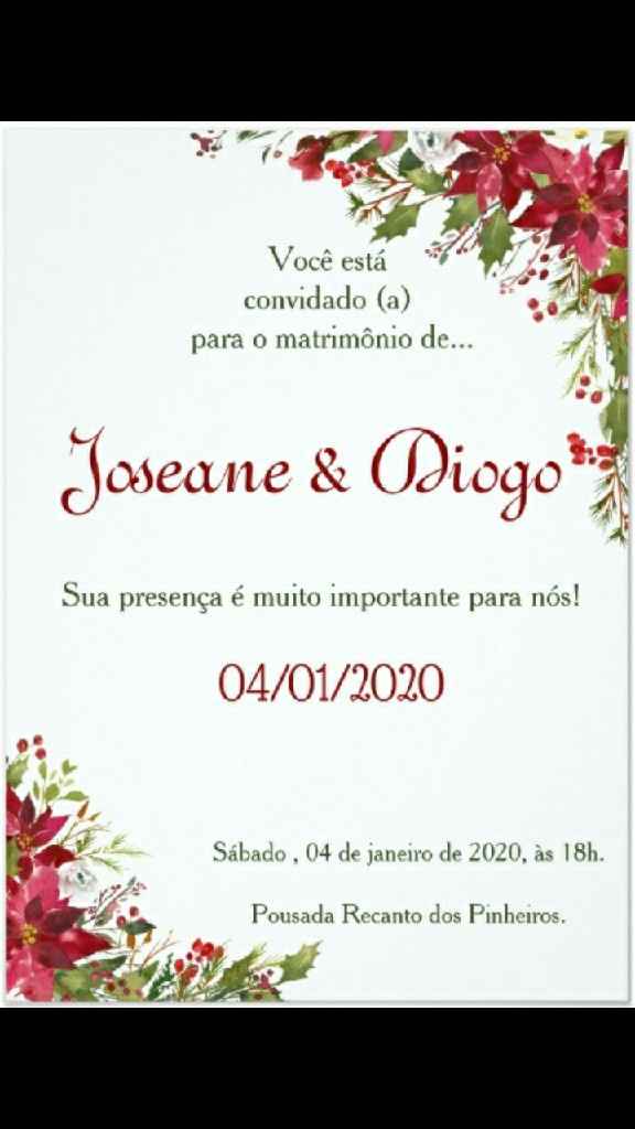 Dica de noiva da Joseane: convites - 1